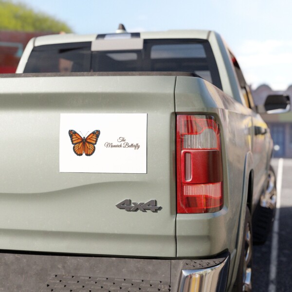 Car Magnet - Eco-Friendly Vehicle Décor for Nature Lovers  - The Monarch Butterfly - Image 5