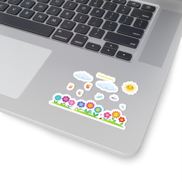 Colorful Pollinators Kiss-Cut Stickers Set – Perfect for Laptop, Water Bottle, and Journals
