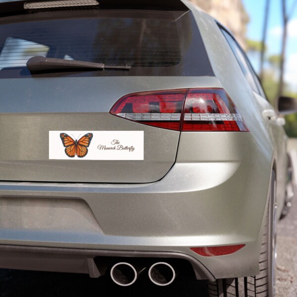 Car Magnet - Eco-Friendly Vehicle Décor for Nature Lovers  - The Monarch Butterfly - Image 2