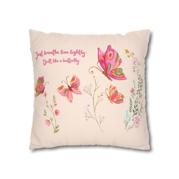 Decorative Cushion - Throw Pillow - Butterflies Drifting - Image 7