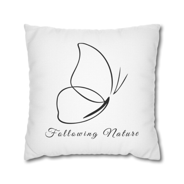 Square Pillowcase - Butterfly Line - Image 7