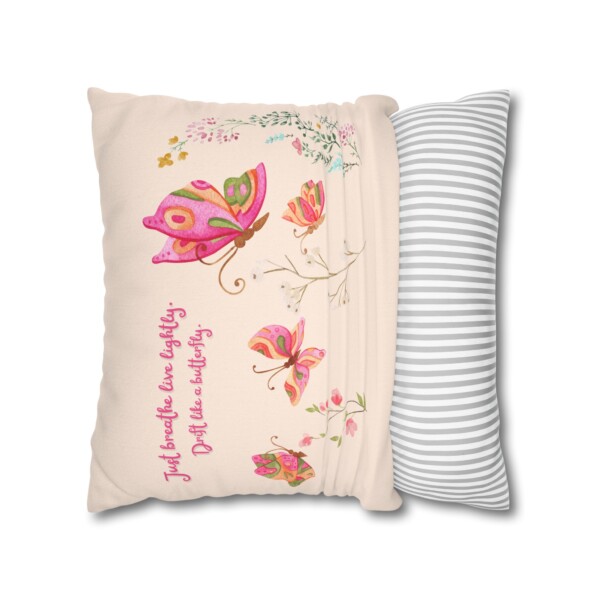 Decorative Cushion - Throw Pillow - Butterflies Drifting - Image 10