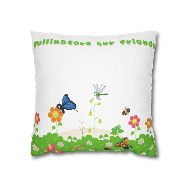 Pollinator Friends Decorative Pillowcase - Pollinators Baby - Image 3