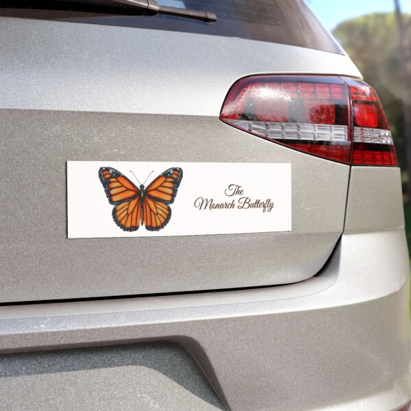 Car Magnet - Eco-Friendly Vehicle Décor for Nature Lovers  - The Monarch Butterfly - Image 3