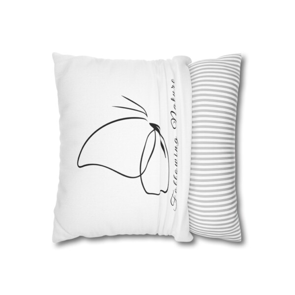 Square Pillowcase - Butterfly Line - Image 2