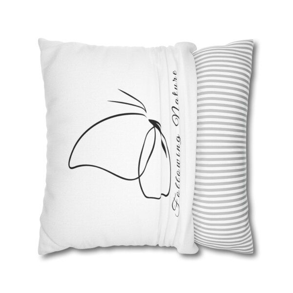 Square Pillowcase - Butterfly Line - Image 8