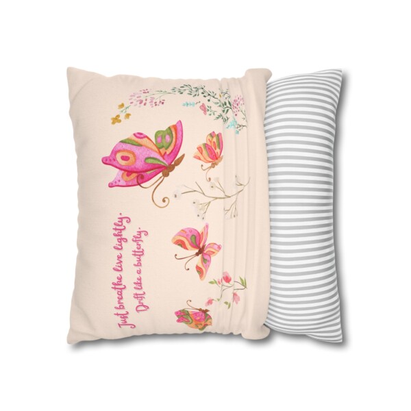 Decorative Cushion - Throw Pillow - Butterflies Drifting - Image 8