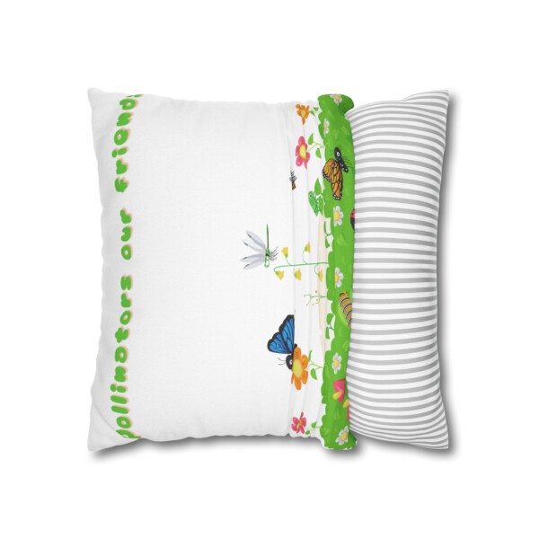 Pollinator Friends Decorative Pillowcase - Pollinators Baby - Image 4