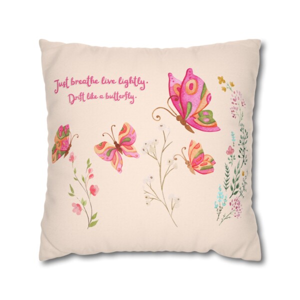 Decorative Cushion - Throw Pillow - Butterflies Drifting - Image 13