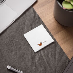 Monarch Butterfly Note Pads – Stylish and Elegant Sticky Notes for Everyday Use