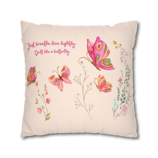 Decorative Cushion - Throw Pillow - Butterflies Drifting - Image 15