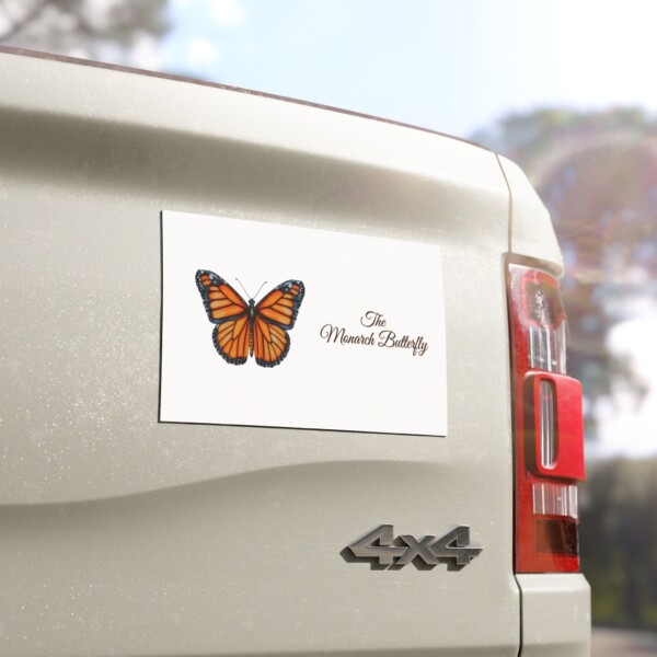 Car Magnet - Eco-Friendly Vehicle Décor for Nature Lovers  - The Monarch Butterfly - Image 6