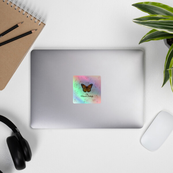 Holographic stickers - The Monarch Butterfly - Image 2