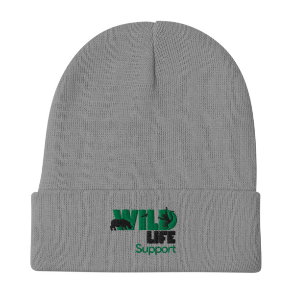 Embroidered Beanie - Wildlife Support - Image 3