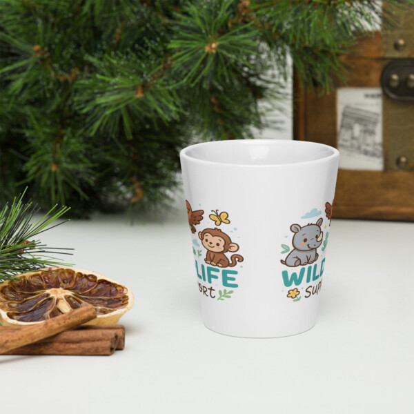 Latte mug - Wild Babies Friends - Image 3