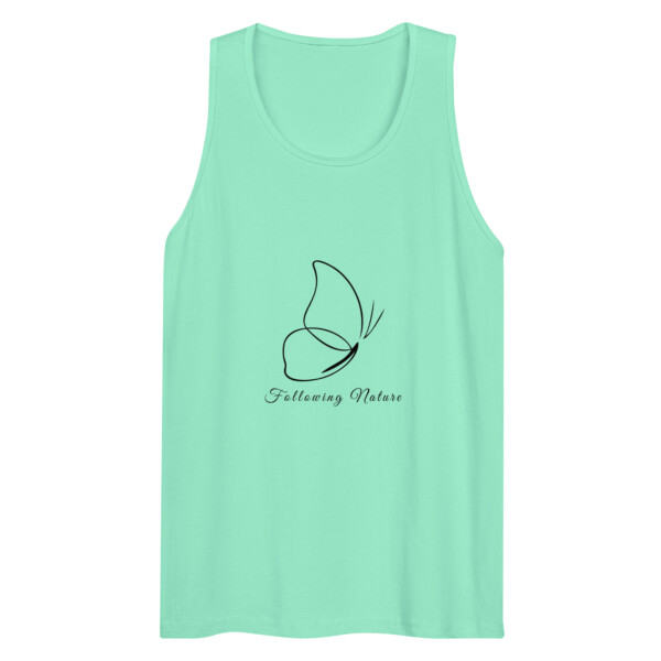 Men’s premium tank top - Butterfly Line