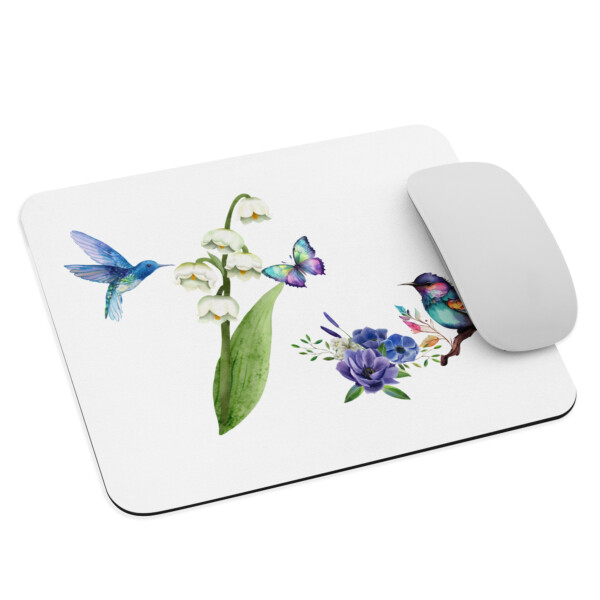 Mouse pad - Violet Pollinators