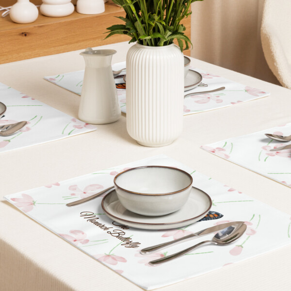 Placemat Set - The Monarch Butterfly