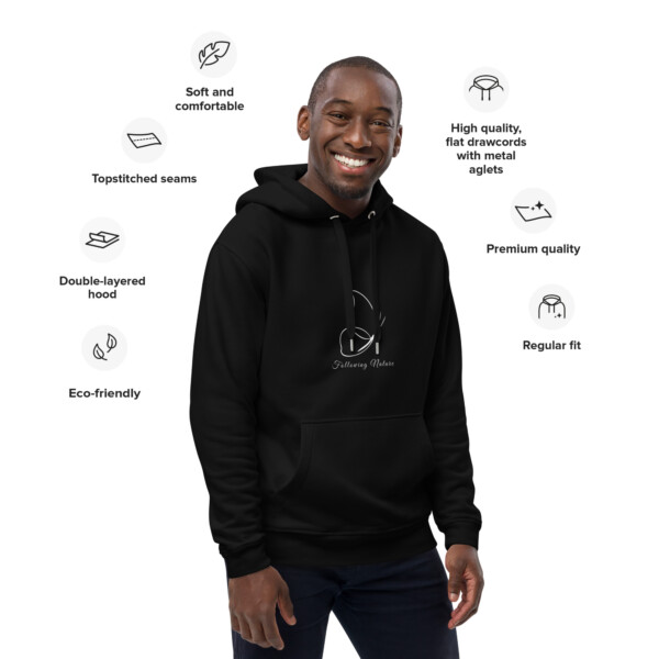 Premium eco hoodie - Butterfly Line - Image 5