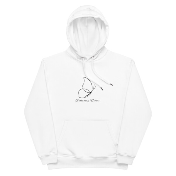 Premium eco hoodie - Butterfly Line