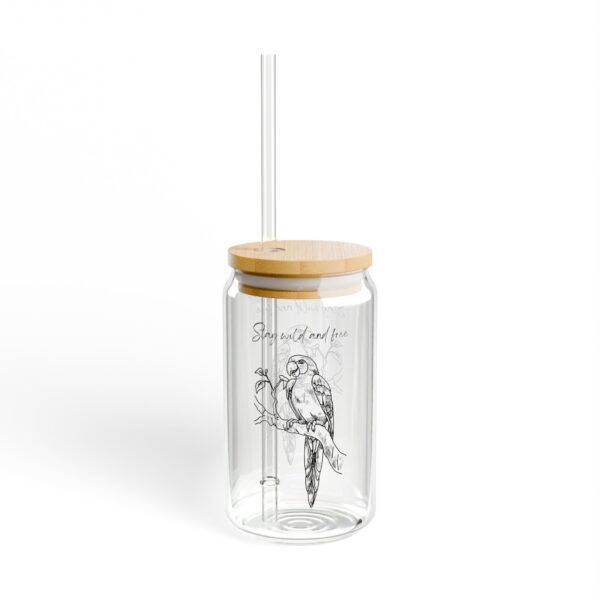 Sipper Glass 16oz Eco-Friendly Drinkware - WildlifeSupport
