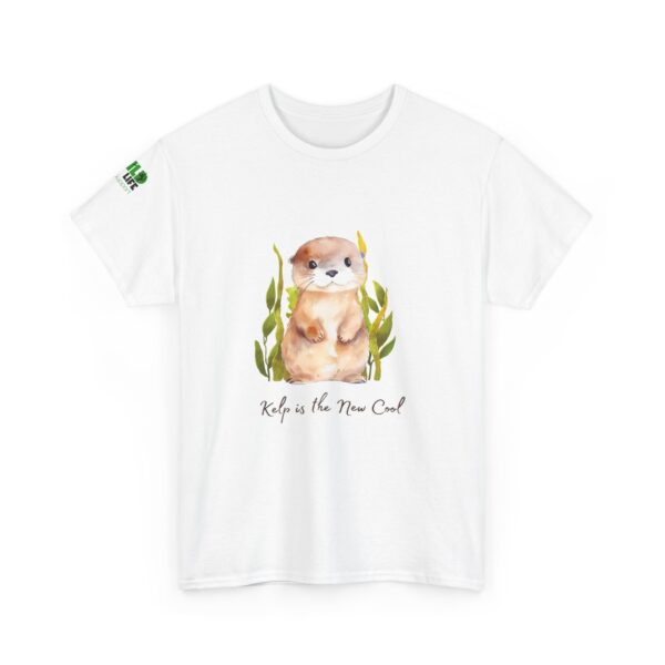 Kelp is the New Cool – Sea Otter Unisex Tee (Ocean Conservation) - Image 7
