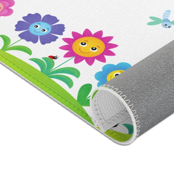 Area Rug - Watercolor Collection - Pollinators Baby - Image 3