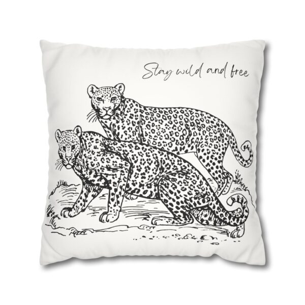 Faux Suede Pillowcase Lightly Decorative Cushion - WildlifeSupport - Image 13