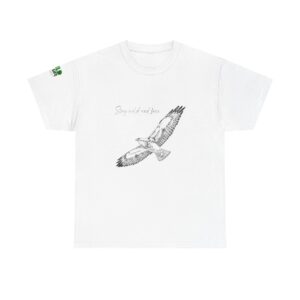 Unisex Heavy Cotton Tee - Stay Wild and Free