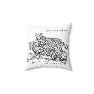 Decorative Spun Polyester Cushion - WildlifeSupport