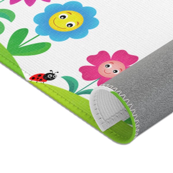 Area Rug - Watercolor Collection - Pollinators Baby - Image 6