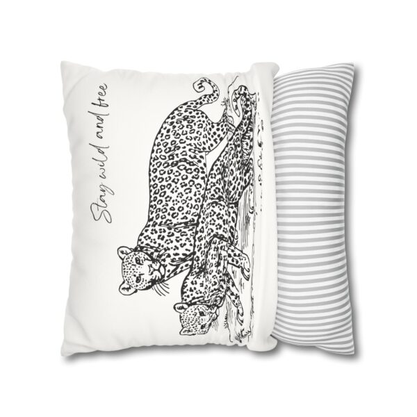 Faux Suede Pillowcase Lightly Decorative Cushion - WildlifeSupport - Image 12