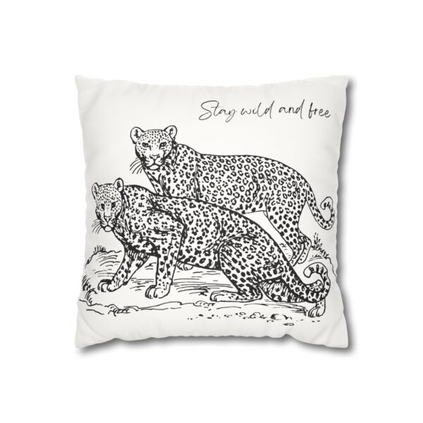 Faux Suede Pillowcase Lightly Decorative Cushion - WildlifeSupport