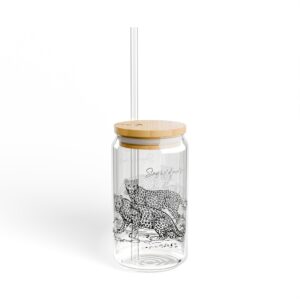 Sipper Glass 16oz Eco-Friendly Drinkware - WildlifeSupport