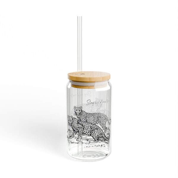 Sipper Glass 16oz Eco-Friendly Drinkware - WildlifeSupport