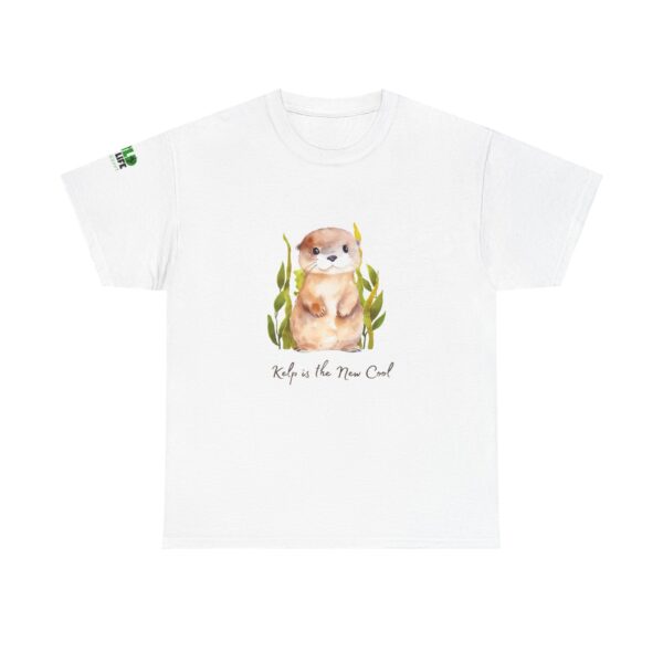 Kelp is the New Cool – Sea Otter Unisex Tee (Ocean Conservation) - Image 5