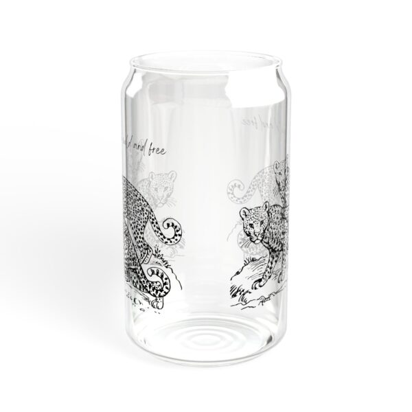 Sipper Glass 16oz Eco-Friendly Drinkware - WildlifeSupport - Image 5