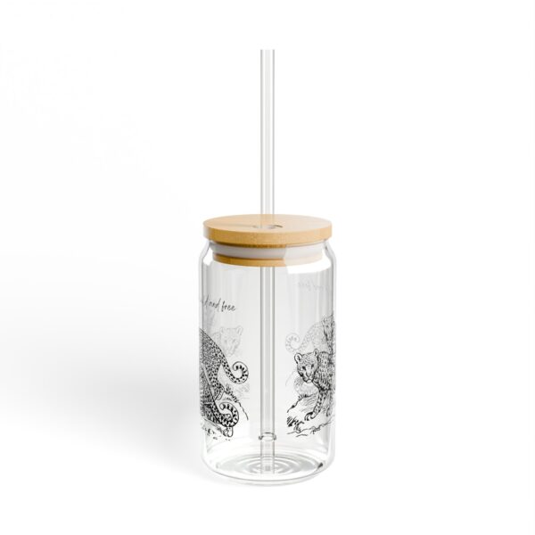 Sipper Glass 16oz Eco-Friendly Drinkware - WildlifeSupport - Image 2