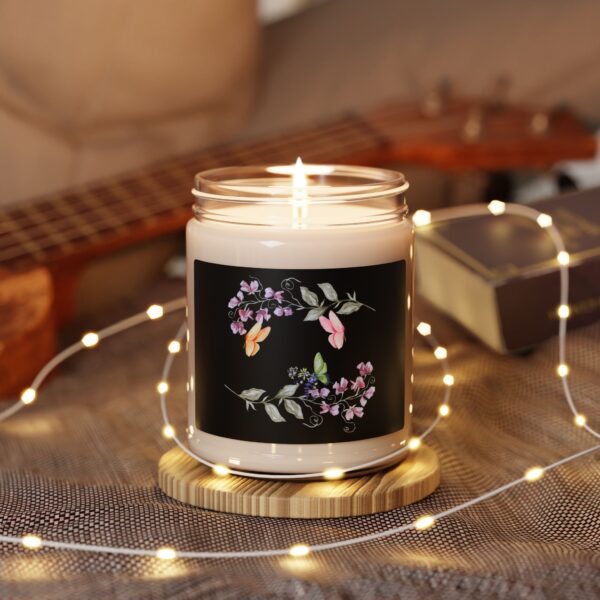 Floral Aromatherapy Soy Candle | 9oz - Relaxing Home Fragrance for All Occasions - Butterflies Drifting - Image 35