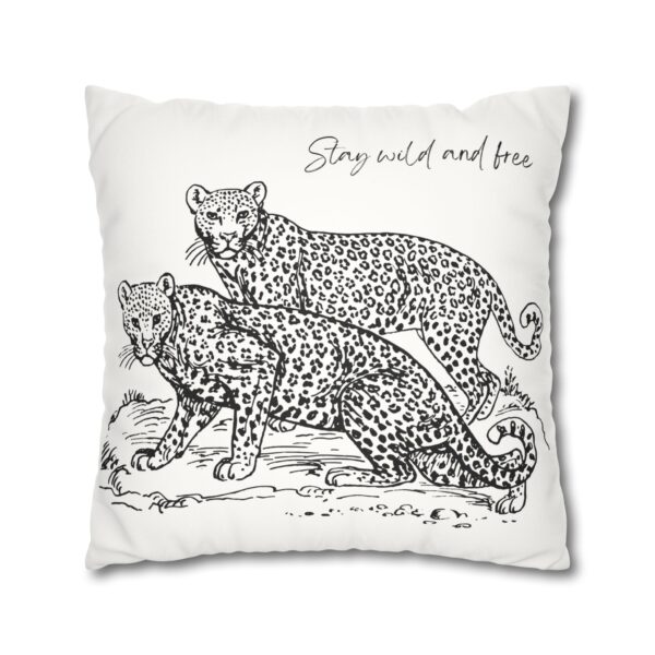 Faux Suede Pillowcase Lightly Decorative Cushion - WildlifeSupport - Image 15