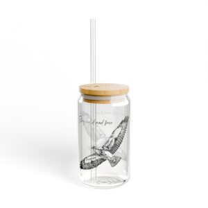 Sipper Glass 16oz Eco-Friendly Drinkware - WildlifeSupport