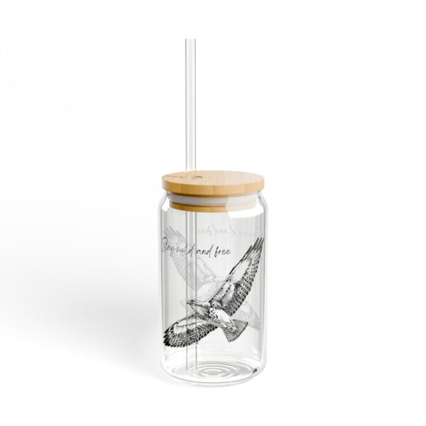 Sipper Glass 16oz Eco-Friendly Drinkware - WildlifeSupport