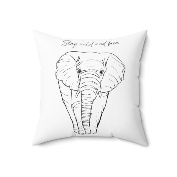 Decorative Spun Polyester Cushion - WildlifeSupport - Image 7