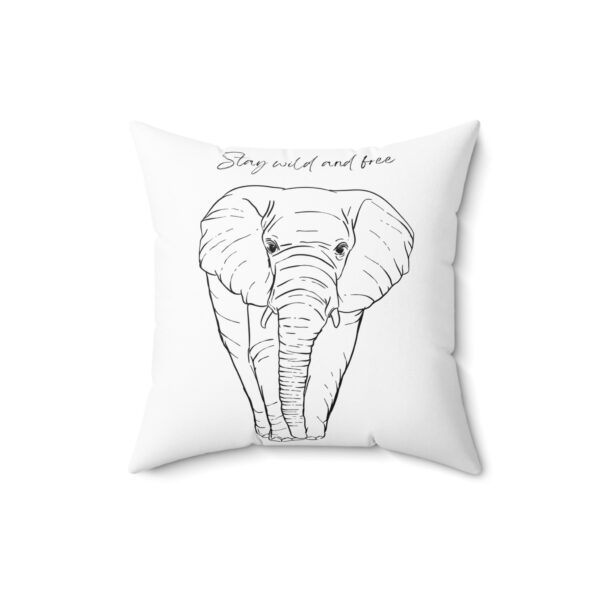Decorative Spun Polyester Cushion - WildlifeSupport - Image 4