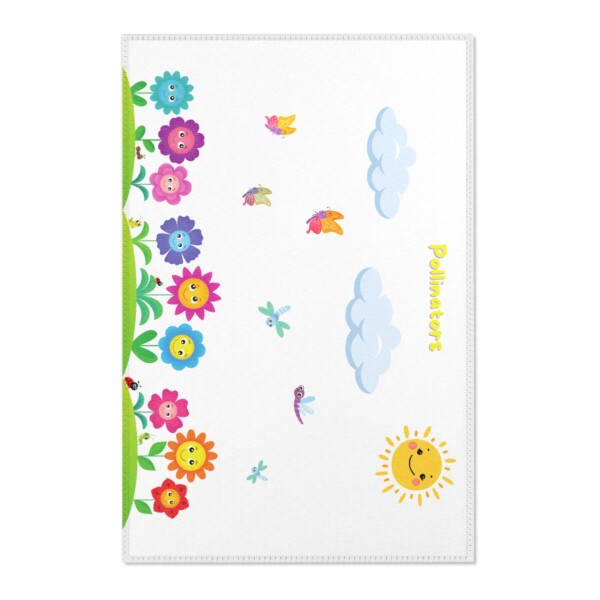 Area Rug - Watercolor Collection - Pollinators Baby