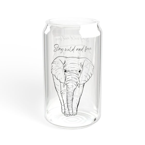 Sipper Glass 16oz Eco-Friendly Drinkware - WildlifeSupport - Image 8