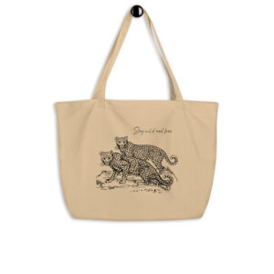 Large organic tote bag - Wildlifesupport