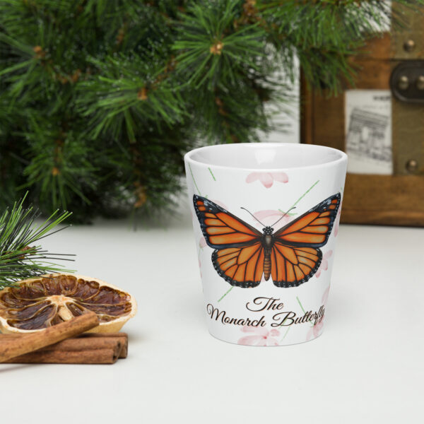 Latte mug - The Monarch Butterfly - Image 6