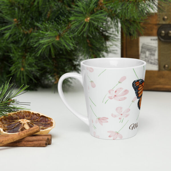 Latte mug - The Monarch Butterfly - Image 5