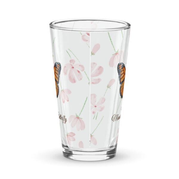 Shaker pint glass - The Monarch Butterfly - Image 6